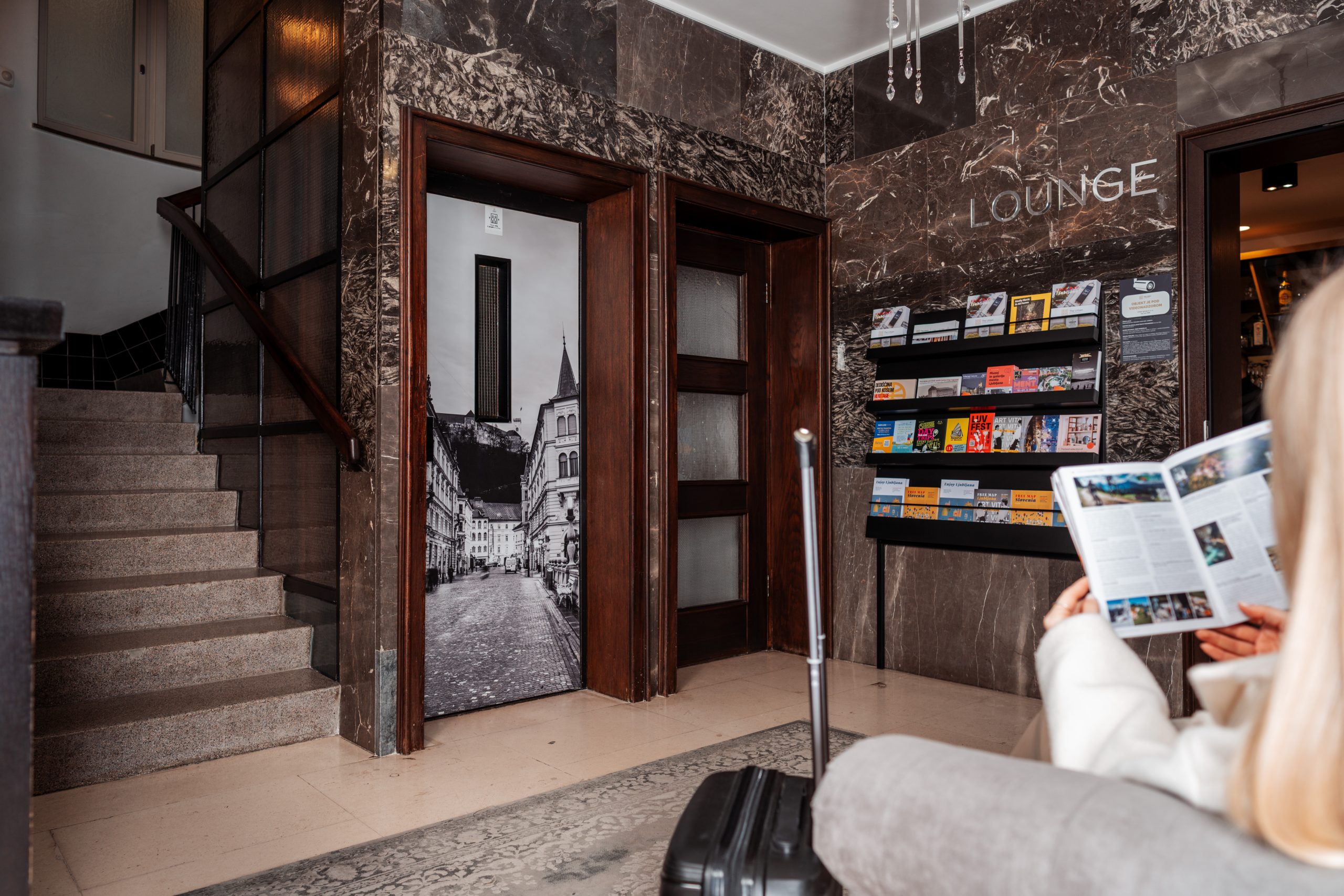 Urban Boutique Hotel Ljubljana – detajl hotelske sobe